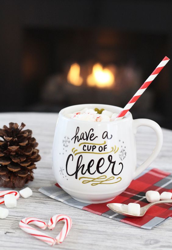 Have a cup of cheer - inspiracja