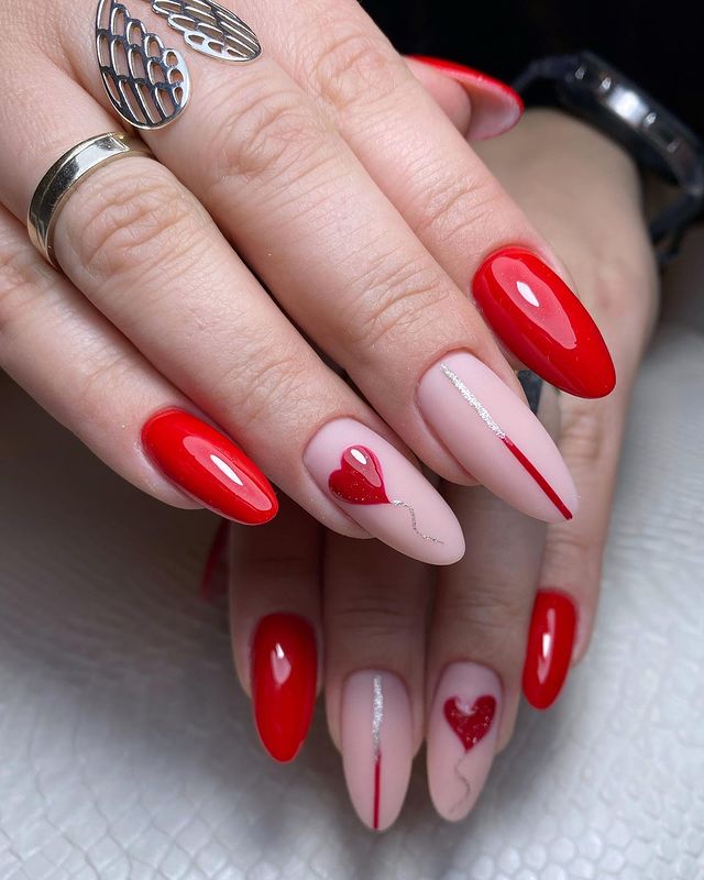 Walentynkowe paznokcie - pomysły z Instagrama ♥