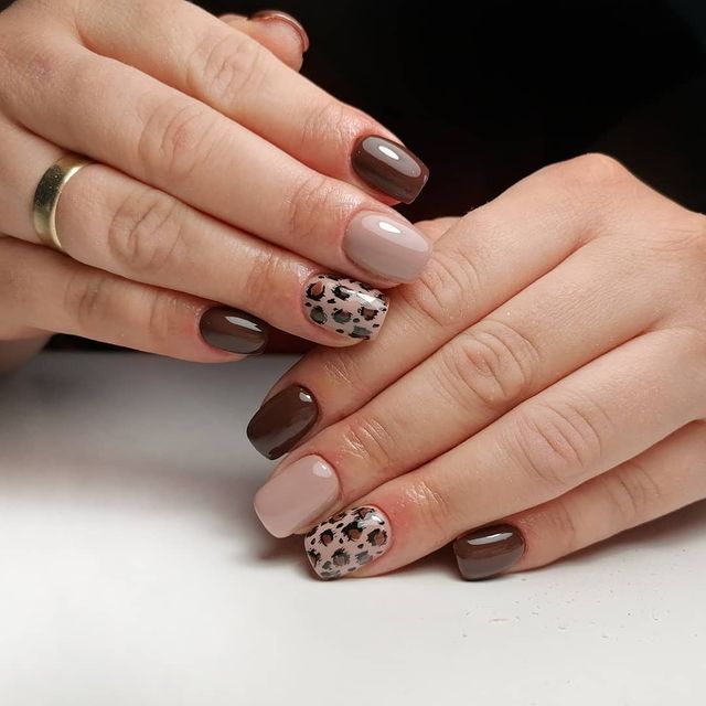 Manicure na jesień 💅🤎