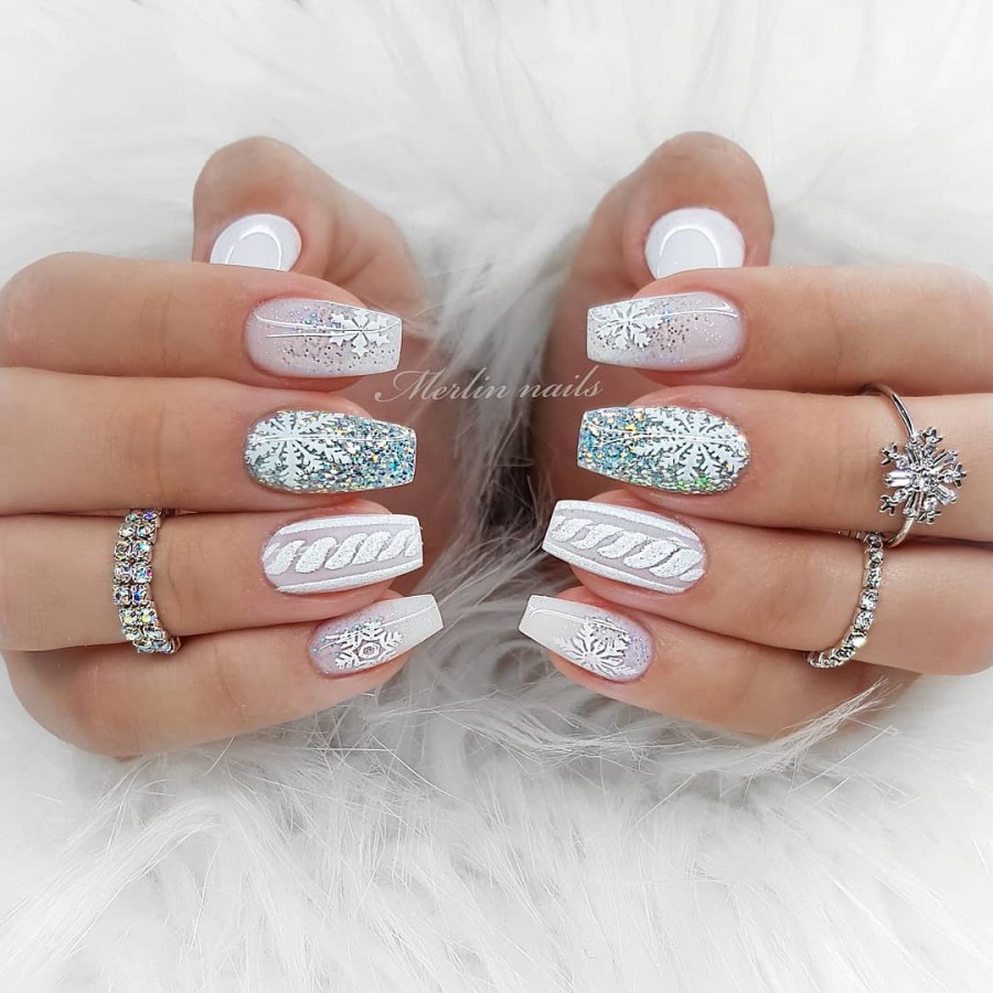 winter nails ❄