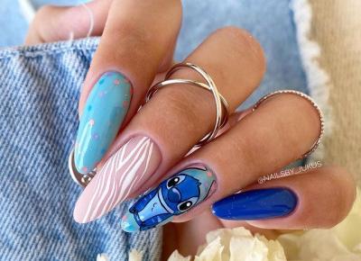 Stitch Nails Inspirations 💙
