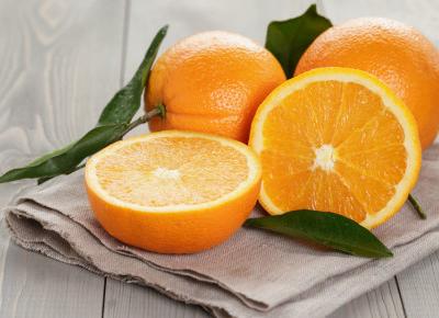 Pomarańczowy olejek radości.