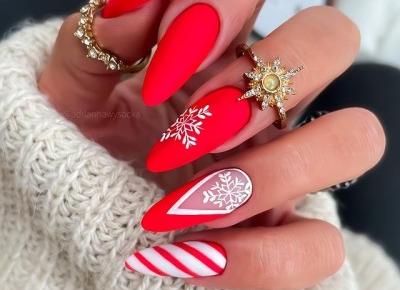 Christmas nails inspo ❤️