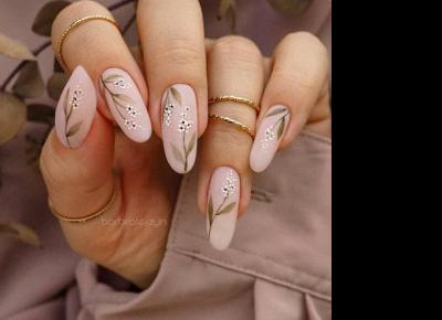 Delikatny manicure hybrydowy - inspiracja 💅