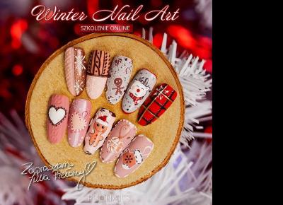 Winter Nail Art - pomysły na zimowe zdobienia paznokci - inspiracje 💅