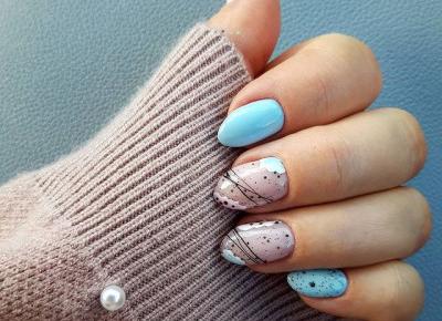Polka dot nails - pomysły z Instagrama 💅