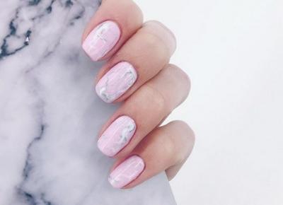 Marble nails 🌸