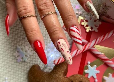 Christmas nails inspo ❤️