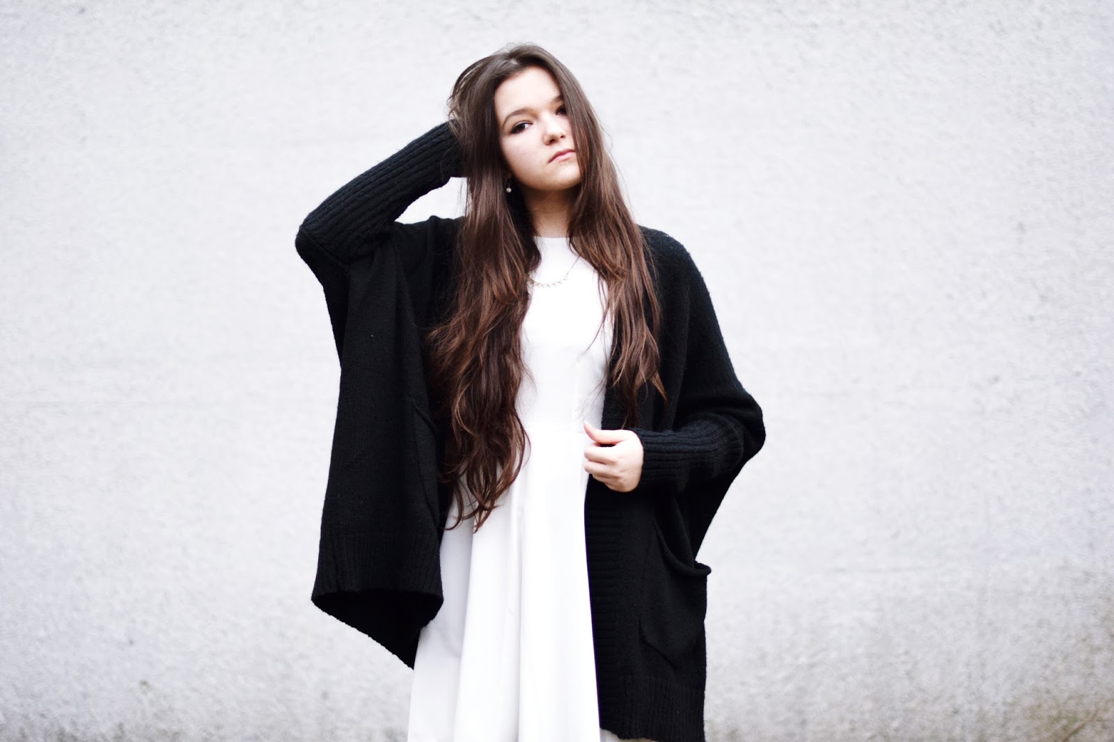 White dress | BLOG ROKU 2015 - Julita Sudrawska