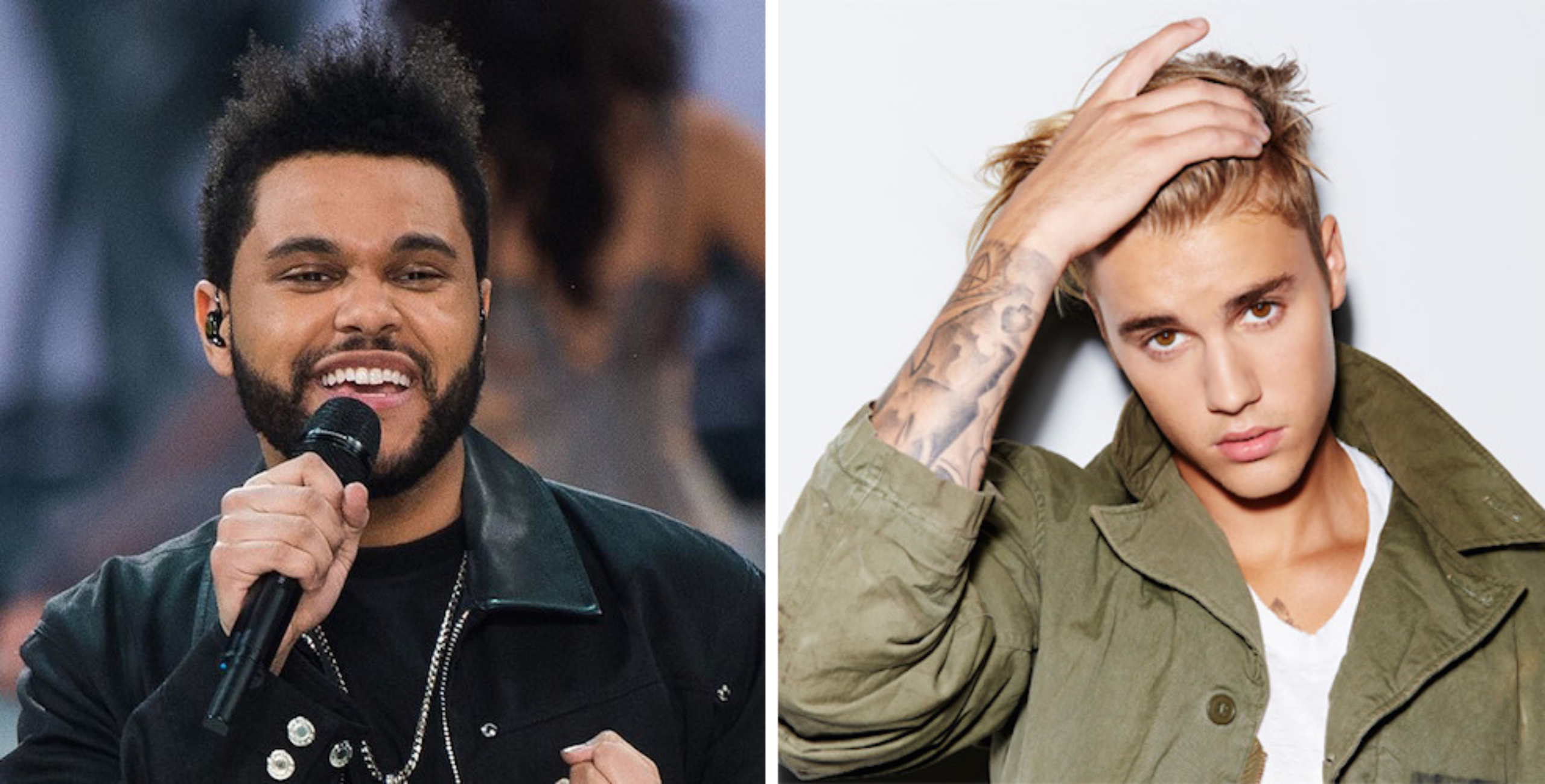 Czy Justin Bieber nabija się zmuzyki The Weeknd? 