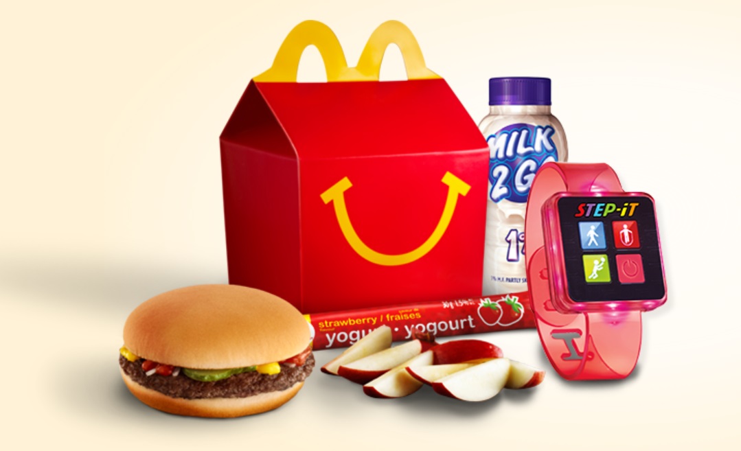 McDonalds wprowadza Happy Meal z krokomierzem