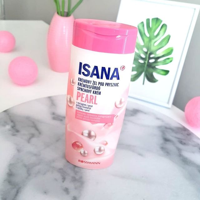 Kremowy żel pod prysznic Pearl - Isana
