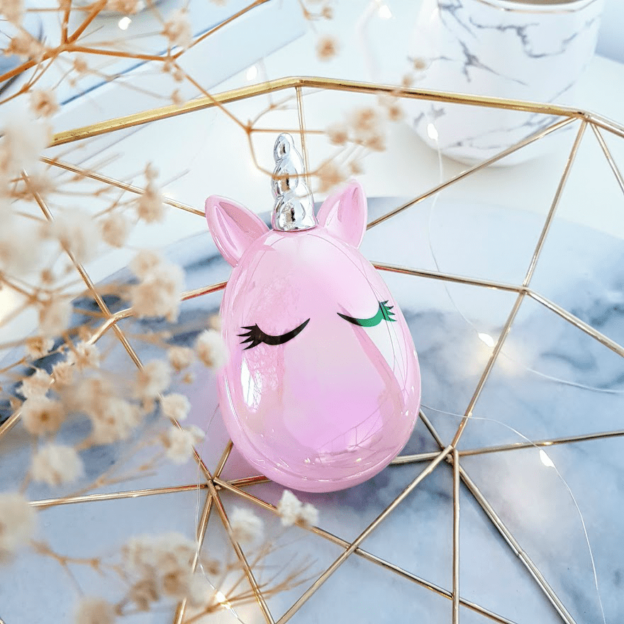 Szczotka do włosów z motywem jednorożca.