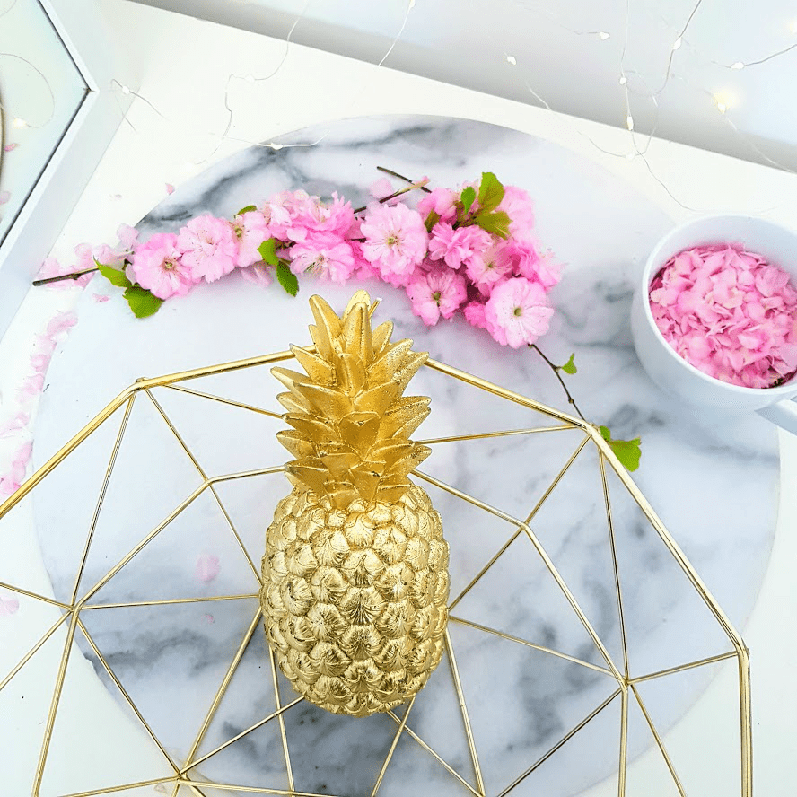 Świeca dekoracyjna Tropico w kształcie ananasa - home&you
