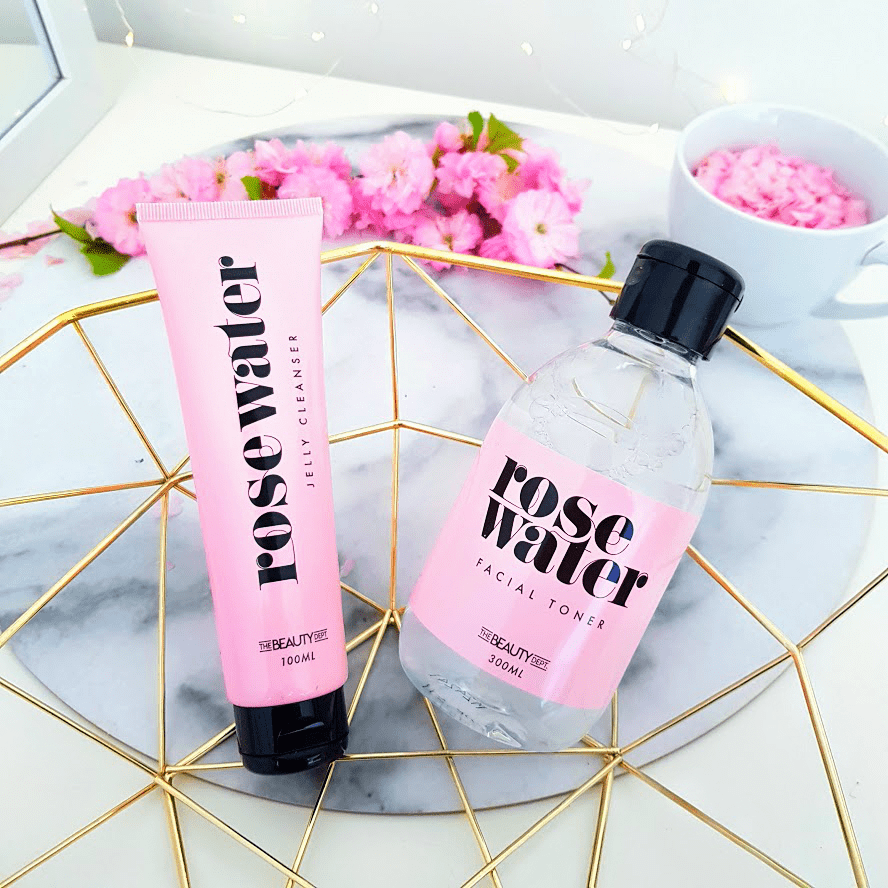 The Beauty Dept. - Tonik i żel do twarzy - Rose Water.