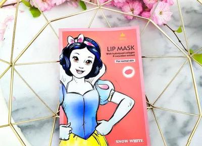 Nawilżająca maska na usta 'Snow White' - Disney Beauty & Care