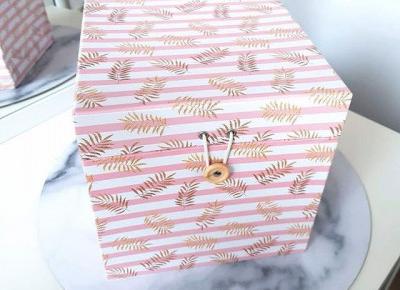 Ozdobne pudełko na drobiazgi - Biedronka