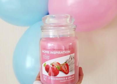 Świeca zapachowa Strawberries & Cream | Yankee Candle, Home Inspiration, Asda