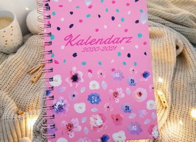 Kalendarz 2020-2021 - Flower Power, Empik.