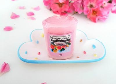 pastelowyblog.pl: Bright Grapefruit - sampler od Yankee Candle z serii Home Inspiration.