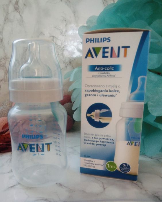 Butelka Anti-colic Philips Avent z nakładką Air Free.