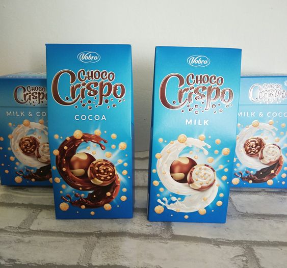 Choco Crispo Czekoladki z chrupkami – Vobro