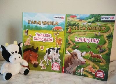 Farm World Labirynty oraz Farm World Zadanie: Naklejanie, Wydawnictwo AMEET