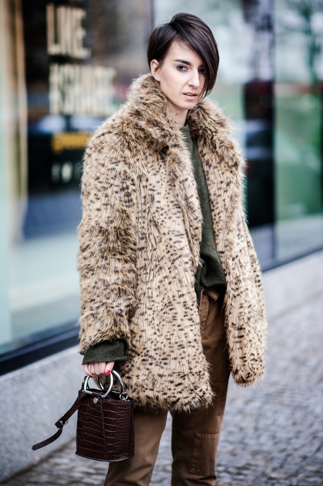 OOTD: HOW TO WEAR LEOPARD COAT?  | justyna polska - fashionblogger, styling ,  makeup Artist 
