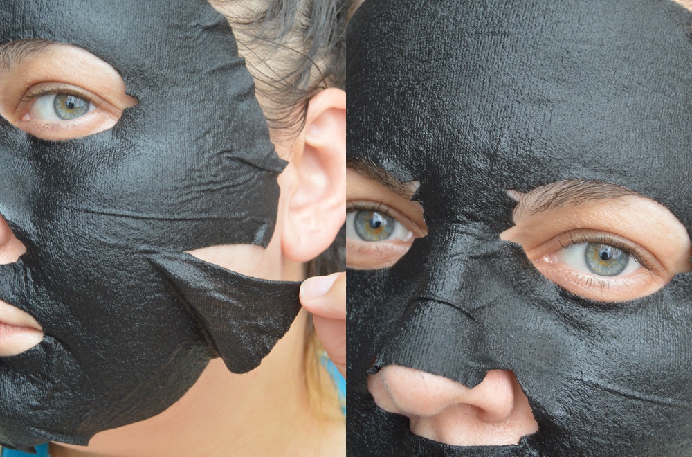 Maska matująca z węglem i ekstraktem z liści czarnej herbaty