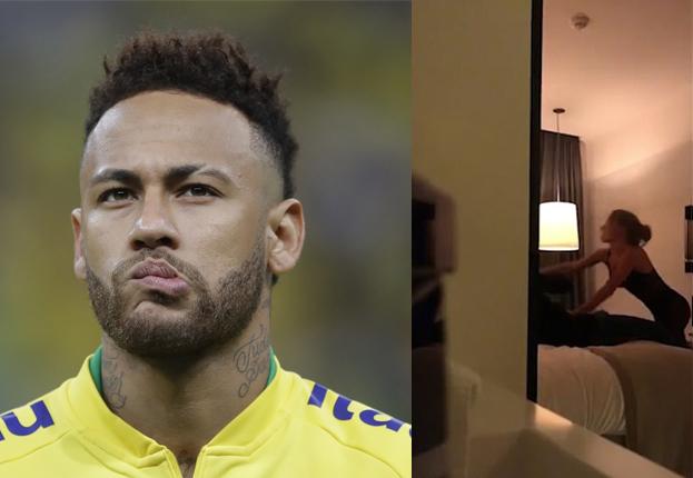 Wyciekł film z pokoju hotelowego, w którym Neymar miał zgwałcić 26-latkę! 