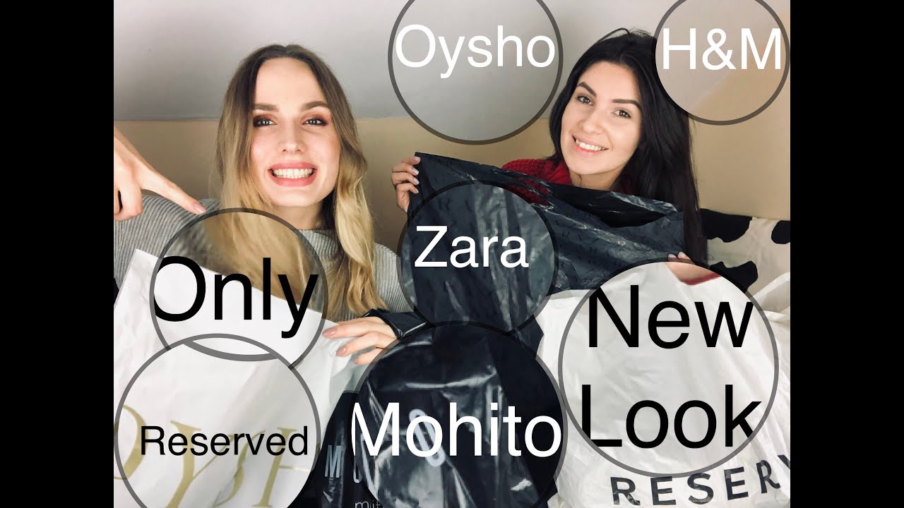 HAUL WYPRZEDAŻOWY! co kupiłyśmy? ZARA MOHITO OYSHO