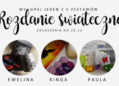 Świąteczne rozdanie - wygraj jeden z 5 zestawów!