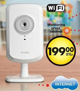 Kamera WiFi D-Link DCS-930L z Biedronki