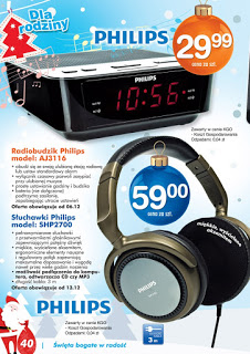 Radiobudzik Philips AJ 3116 z Biedronki