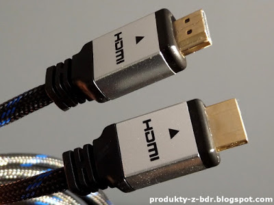 Przewód HDMI z wtykami prostymi Hykker z Biedronki