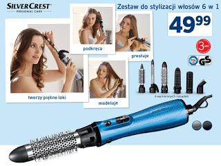 Co w Lidlu: Zestaw do stylizacji włosów 6 w 1 Silvercrest z Lidla