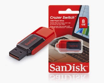 SanDisk pamięć flash USB „Switch” 8 GB z Biedronki