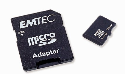 Karta pamięci Emtec Micro SDHC 16 GB z Biedronki