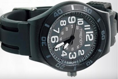 Zegarek silikonowy Trendy z Biedronki