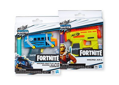 Wyrzutnia Nerf Fortnite lub figurka Transformers Rescue Bots z Biedronki