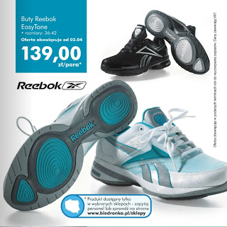 Buty Reebok EasyTone z Biedronki