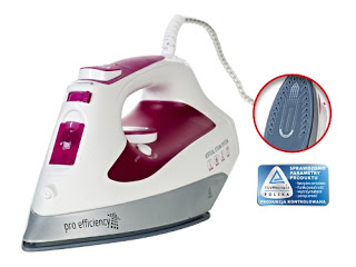 Żelazko ze stopą ceramiczną z Biedronki