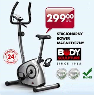 Stacjonarny magnetyczny rower treningowy z Biedronki