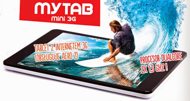 Tablet myTab Mini 3G z Biedronki