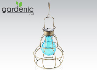 Lampa solarna metalowa Gardenic z Biedronki