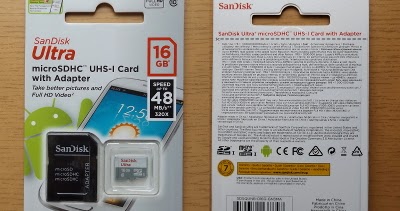 Test: Karta micro SD SanDisk ultra 16 GB z Biedronki