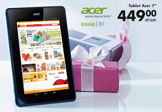 Testujemy produkty z Biedronki: Tablet Acer Iconia B1 z Biedronki