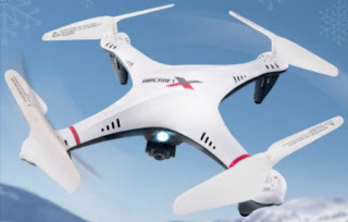 Quadrocopter z kamerą Aircraft X Dron z Biedronki