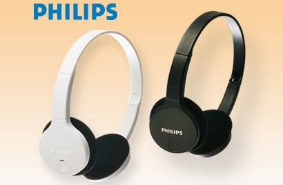 Słuchawki stereo Bluetooth Philips SHB4000 z Biedronki