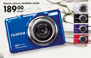 Testujemy produkty z Biedronki: Aparat cyfrowy Fujifilm JV500 z Biedronki